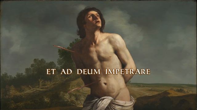 Isorhythmic Motets: O sancte Sebastiane - O Martyr Sebastian (Lyric video) смотреть онлайн