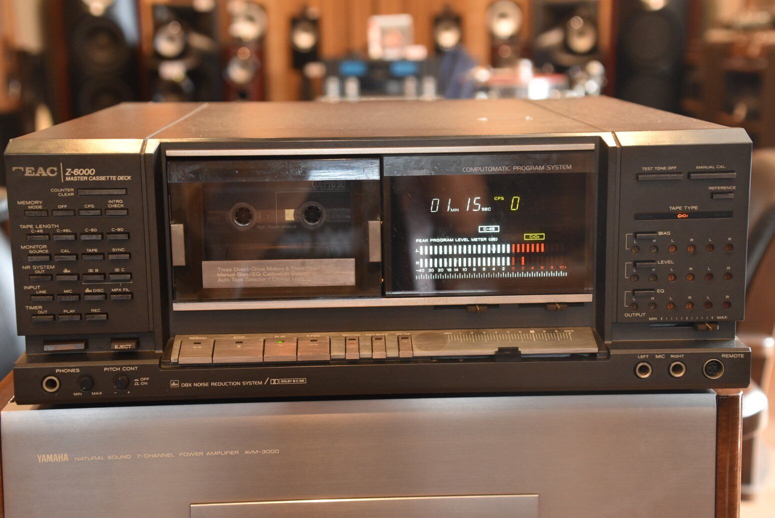 Teac Z-6000 Highest Peak Deck Recorder-МАЙ 1983 ГОДА -ЯПОНИЯ.