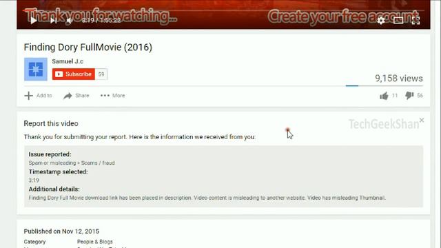 Report Fake-Spam YouTube Videos & get it deleted смотреть онлайн