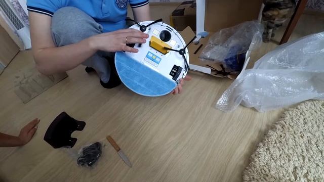 Распаковка робота пылесоса ILife V5s, V5pro. Робот пылесос. Пылесос. роботизированный пылесос.