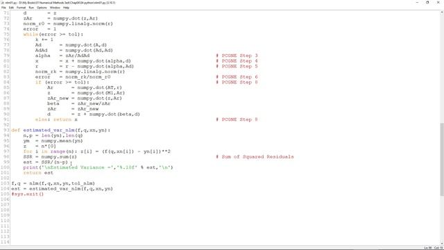 Numerical Methods 2022: 04-08 Least Squares Regression: Nonlinear Model Using Python Part 1 смотреть онлайн