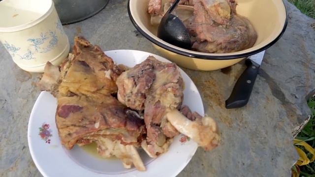 Remote Village Of Altay. Life In Russia Today. Altay. Shaman