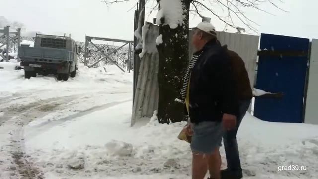 Калининград. 1 апреля - в снегопад не верю! смотреть онлайн