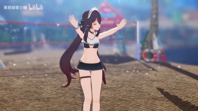 【Genshin Impact MMD／4K／60FPS】Hu Tao【我的悲伤是水做的】 смотреть онлайн