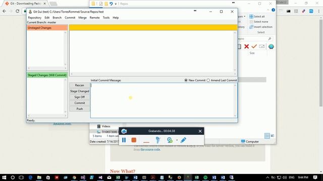 Instalacion de GIT y funcionamiento en Visual Studio 2017 смотреть онлайн