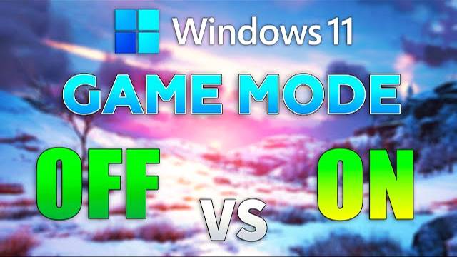 Windows 11 : Game Mode ON vs OFF смотреть онлайн