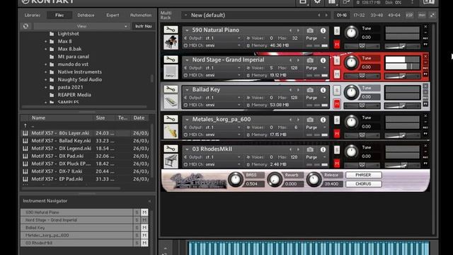 Setup Leve de Pianos sampleados para igreja Kontakt смотреть онлайн