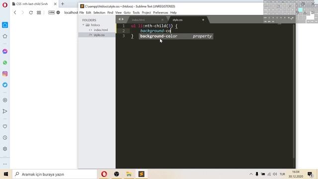 CSS DERSLERİ 32 - CSS :nth-last-child Sınıfı смотреть онлайн