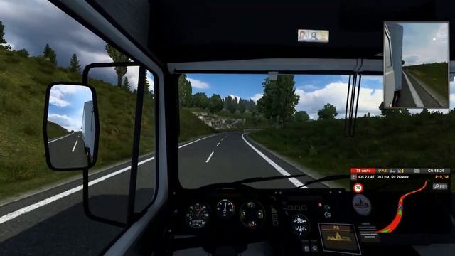Euro Truck Simulator 2 Тихвин-Череповец. Везём картофель смотреть онлайн