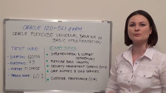 1Z0-561 - Oracle FLEXCUBE Banking Test Basic Exam Implementation Questions смотреть онлайн