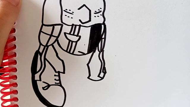 Как рисовать Руфа поэтапно из фрайдей найт фанкин. смотреть онлайн