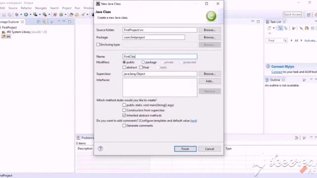 How to create Java program using Eclipse | Java tutorial for beginners(English) смотреть онлайн