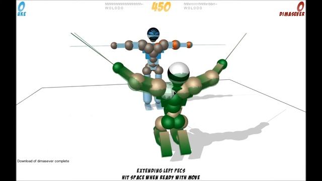 Приём в моде twinsword4fixed. Toribash. смотреть онлайн
