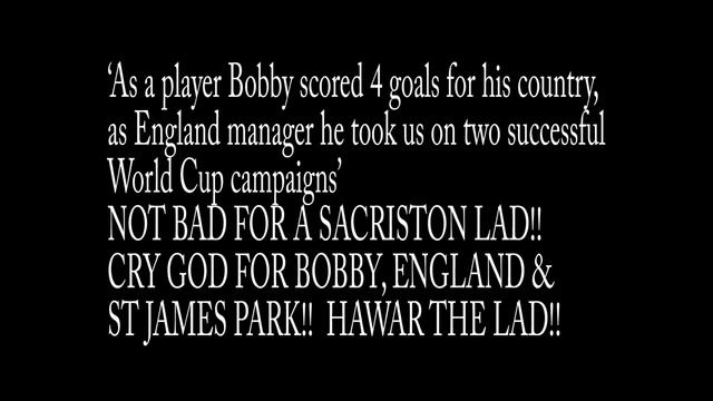 Bobby Robsons NUFC Days смотреть онлайн