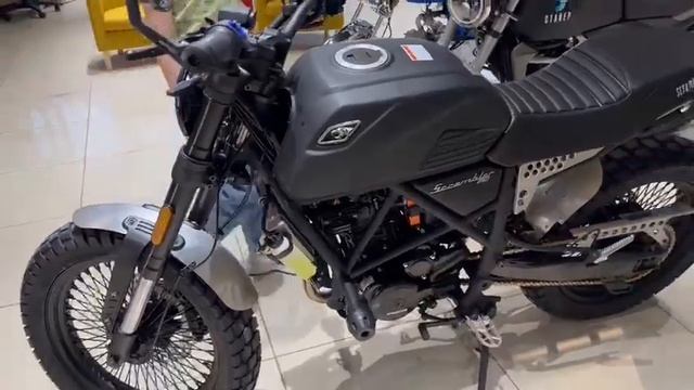 Мотоцикл Fuego scrambler 300 смотреть онлайн