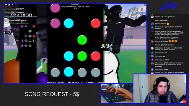 HIGHEST COMBO in ROBLOX FNF смотреть онлайн