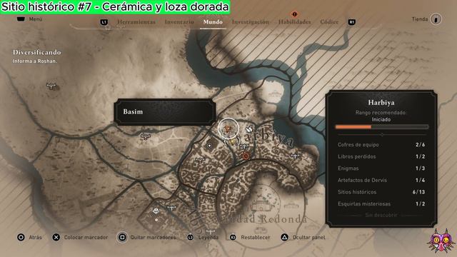 Assasins'S Creed Mirage | Localización de los 13 SITIOS HISTÓRICOS de HARBIYA смотреть онлайн