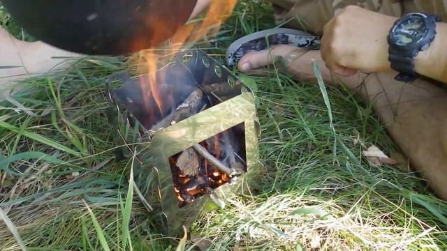 Real Bushcraft # 6 Печка-щепотница смотреть онлайн
