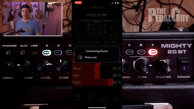 New Gear Demo the NuX Mighty 20 BT 20 Watt Guitar Amp with Bluetooth Presented by The Pedal Guy смотреть онлайн