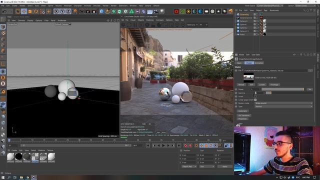 Как Настроить HDRI в Cinema4D & Octane смотреть онлайн
