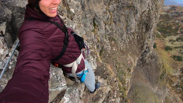 Виа Феррата. Красная Поляна. Восхождение на Черную Пирамиду. смотреть онлайн