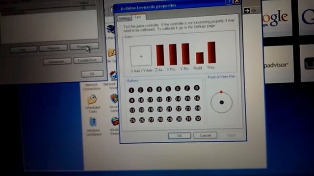 Arduino Leonardo pc joystick test смотреть онлайн