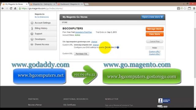 Create and Custom Domain Name URL - Magento Shop Online for beginner Course & tutorial #22 смотреть онлайн