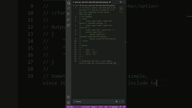 How can I get form data with JavaScript/jQuery? смотреть онлайн