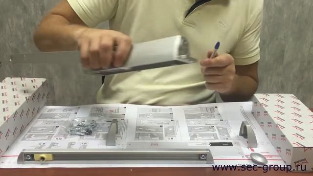 Dorma TS 90 - Обзор доводчика со скользящим каналом смотреть онлайн