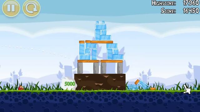 Angry Birds Classic v2.0.2 level 1-7 (Poached Eggs) смотреть онлайн