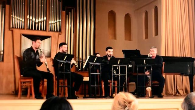 Azerbaijan Clarinet Quartet - "AMERICAN FEELING" by Ilio Volante смотреть онлайн