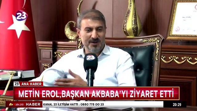 METİN EROL,BAŞKAN AKBABA’YI ZİYARET ETTİ смотреть онлайн
