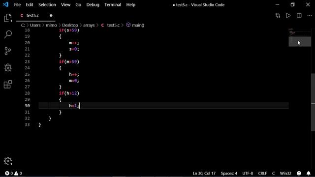 Project 1: Creat a Digital Clock in C (Mini Projects for Beginners) смотреть онлайн