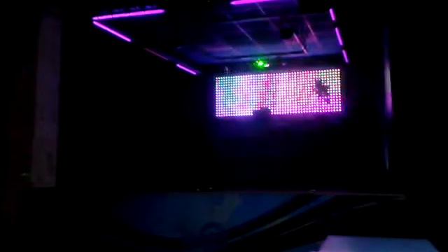 Светодиодная матрица в клубе "Спутник" , Ижевск смотреть онлайн