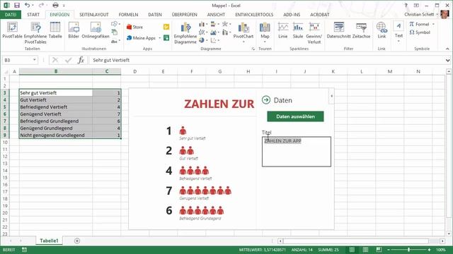 Infografik mit Excel 2013 erstellen смотреть онлайн