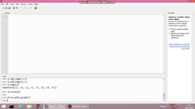 Visualization of graph using python language смотреть онлайн