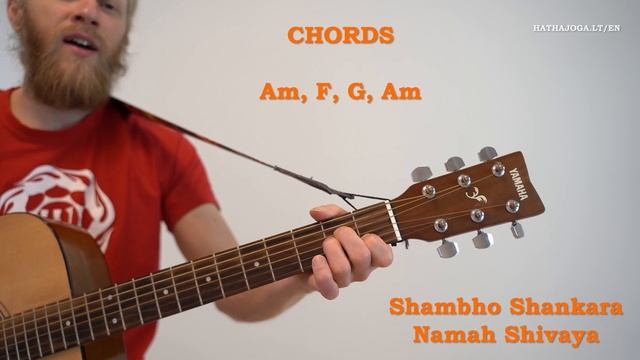 Learn Kirtan - Om Namah Shivaya by Krishna Das on Guitar смотреть онлайн