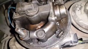 Как должна распылять форсунка моновпрыска. Вот правильный пример.