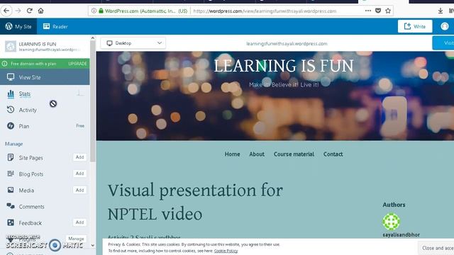 Creating Website using Wordpress- Description in Marathi смотреть онлайн