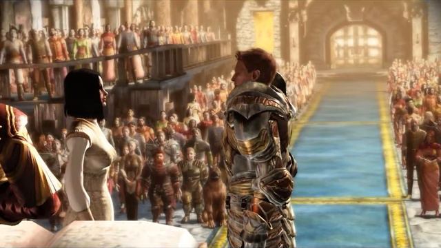 Dragon Age: Origins | Alistair wedding смотреть онлайн