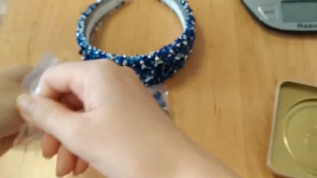 ? Ободок на голову своими руками | Обруч расшитый бисером и камнями смотреть онлайн