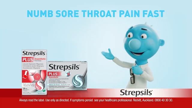 NZ Strepsils Plus Lozenges & Spray 6' смотреть онлайн