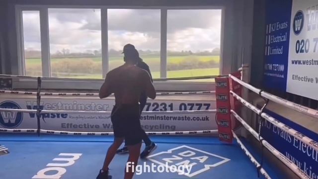Conor Benn Training Camp