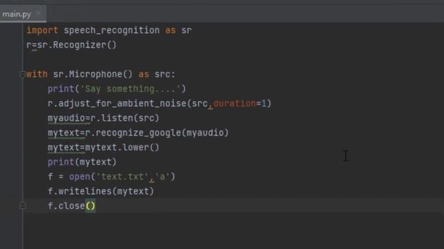 Lesson 77 Convert Speech to Text using Speech Recognition in Python تحويل الصوت الى نص فى بايثون смотреть онлайн