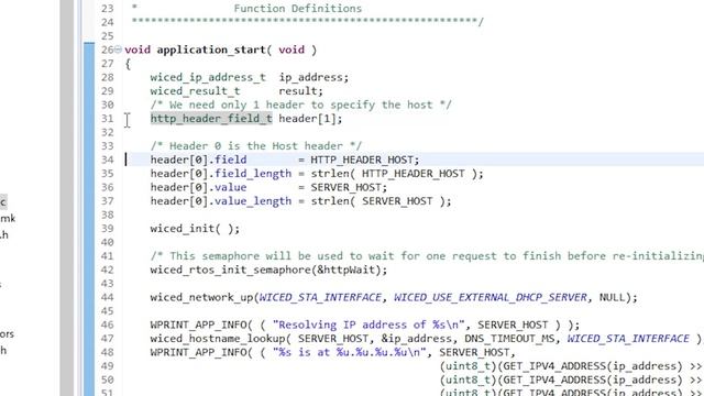 WICED Wi-Fi 101: Lesson 7-2 HTTP Library смотреть онлайн