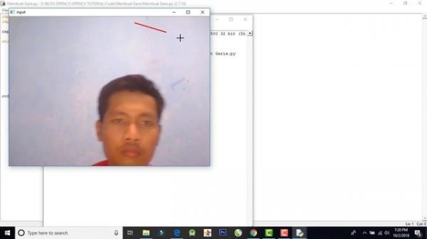 Make a Line in OpenCV Python