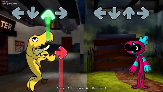 FNF Friends To Your End But Rainbow Friends Bongo Cat Sings It 🎶 Friday Night Funkin' (Meme Mod) смотреть онлайн