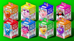 СВИТ БОКС игрушки - СМЕШАРИКИ. Куда спрятались все СЮРПРИЗЫ  ?