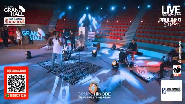 ARENA GRAN HALL apresenta: Paulinho Oliveira no Hall do Samba смотреть онлайн