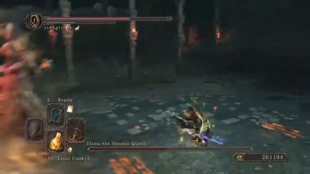 DARK SOULS 2 Flamberge Vs Elana Squalid Queen (ng+3) смотреть онлайн
